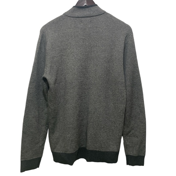 NWT Sweater Marine Layer RE Spun Men's Gray Color Long Sleeve Size M. - Picture 11 of 12